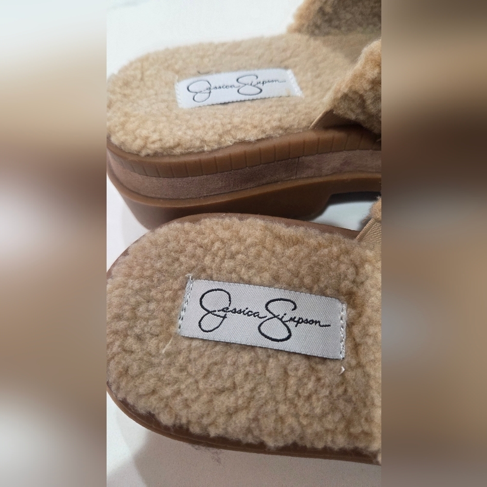 Jessica Simpson Slip On Fur Lined Clogs, 8 NWOT. - Picture 4 of 11